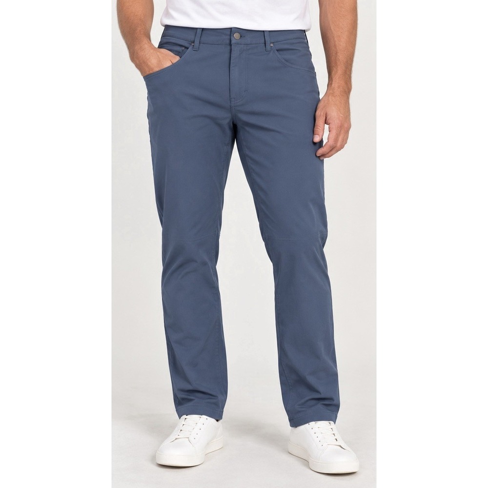 Lululemon ABC 5 Pocket Pants Mens 36 Slate Blue 31" Inseam Straight Classic #24